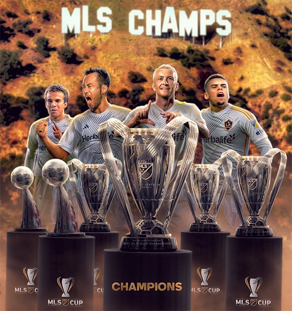 美职联总决赛：洛杉矶银河奏凯，罗伊斯替补见证，生涯首冠终落袋