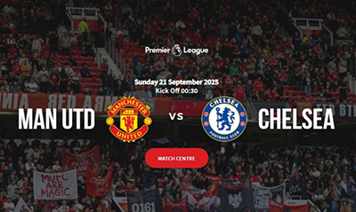 曼联警示球迷：传唱 “切尔西租男” 或面临警方逮捕