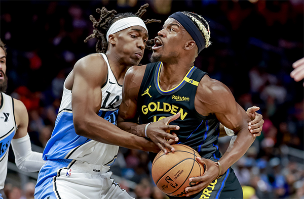 库里缺阵勇士六连客首败 西部第六危如累卵