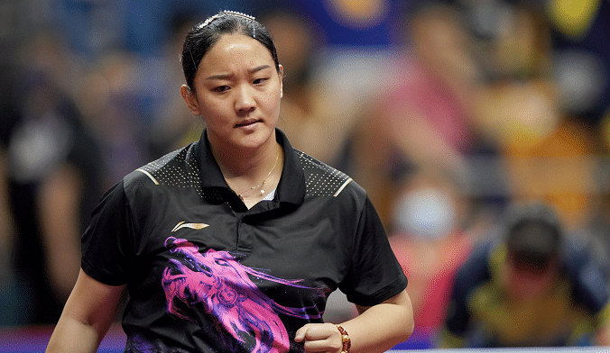 遗憾！孙铭阳无缘决赛，淘汰孙颖莎+轰王艺迪11-0，关键时刻崩盘