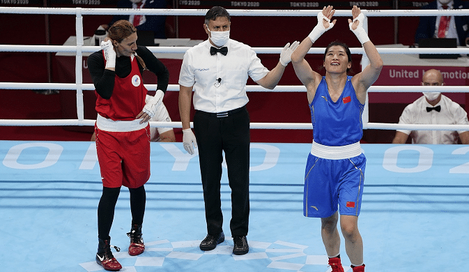 赛末点！李倩压力有多大？承载金牌榜第一重任，或压哨绝杀美国