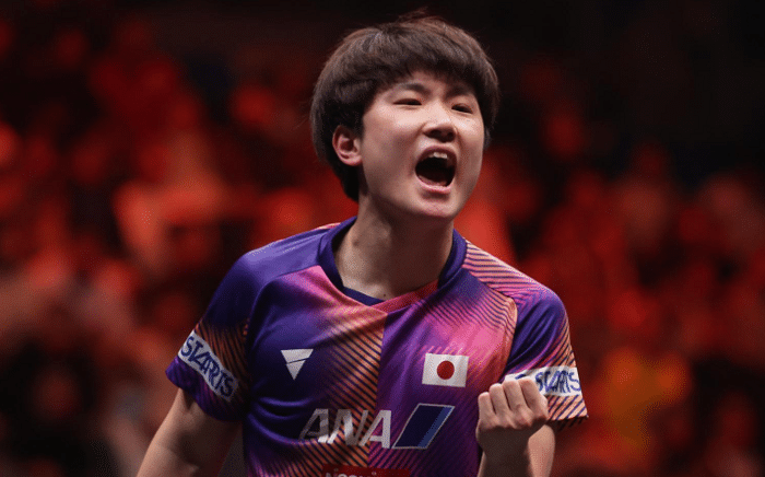 冠军！张本智和4-1韩国名将，振臂怒吼，创日本男单33年新纪录
