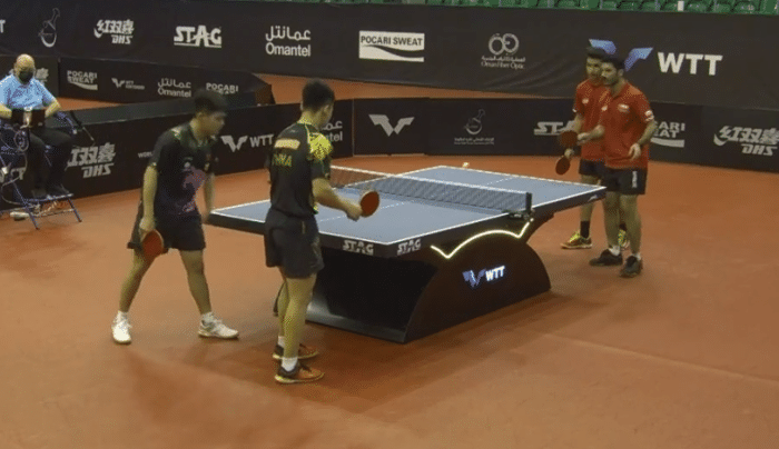 光速战！中国男乒太残暴，连轰两局11: 1，国乒4对组合轻松晋级