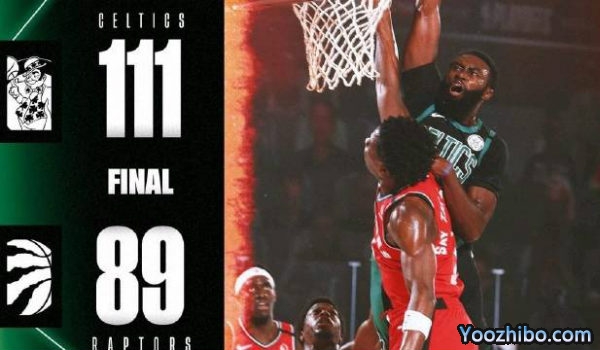 NBA简报：杰伦27+6 绿军轻取猛龙拿下天王山大比分3-2！