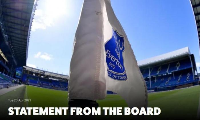 埃弗顿官方谴责英超BIG6: 完全的自私自利