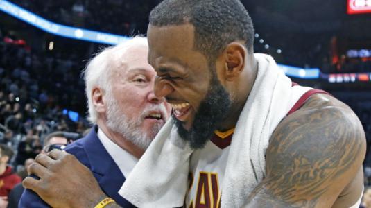 都是名帅，波波维奇对詹姆斯称赞有加，为何杰克逊却总是嘲讽？