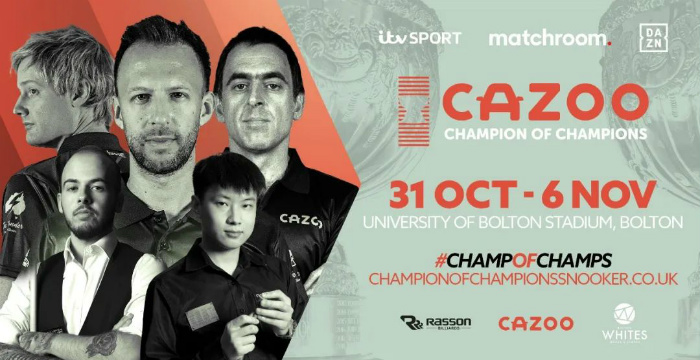 斯诺克冠中冠最新名单一览：瑞恩-戴成第14位入围者！