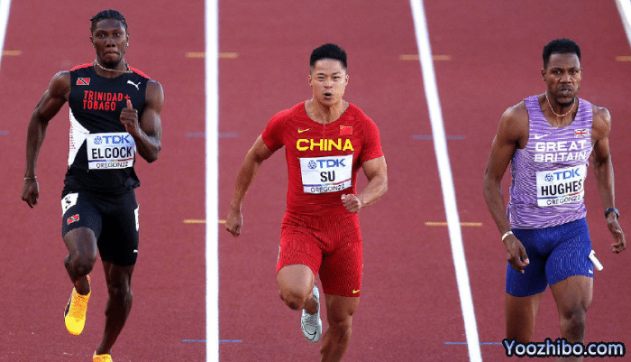 0.003秒优势！苏炳添小组第5奇迹晋级，美国神人预赛9秒79跑疯了