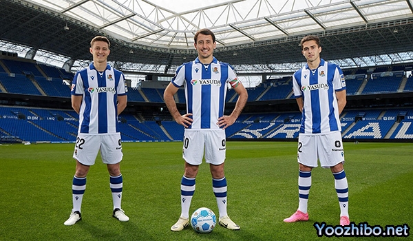 2024-25赛季皇家社会主场球衣一览