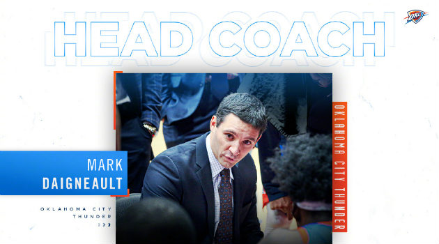 官宣：雷霆助教马克-戴格诺特成为球队新任主教练