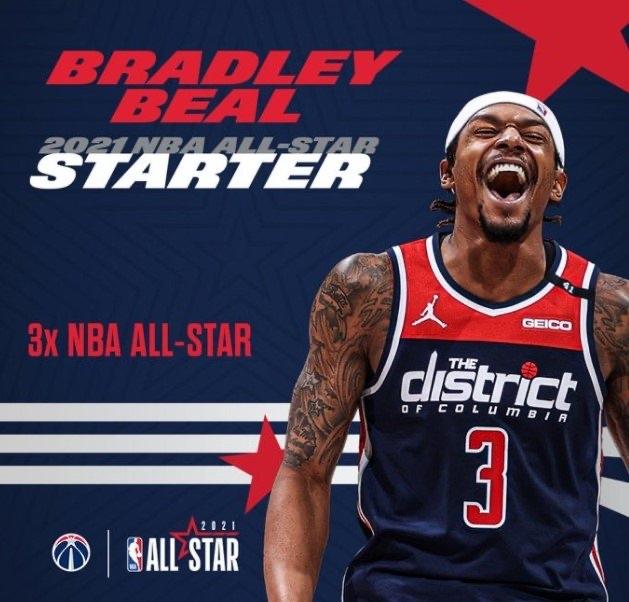 全明星首发不代表什么！比尔：哈登能摧毁联盟，但我没达到那个水平！