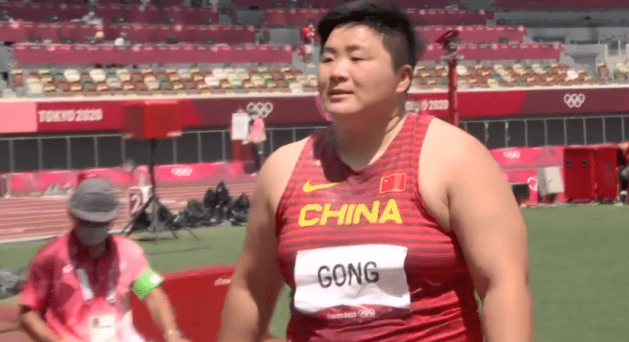 中国队第22金！巩立姣铅球夺冠，集齐金银铜，对镜头大喊：中国牛
