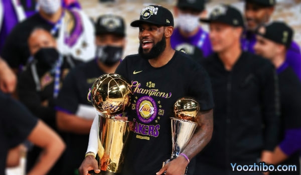 2020年NBA总决赛最有价值球员：勒布朗-詹姆斯