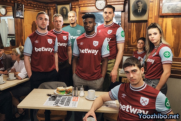 2024-25赛季西汉姆联主场球衣一览