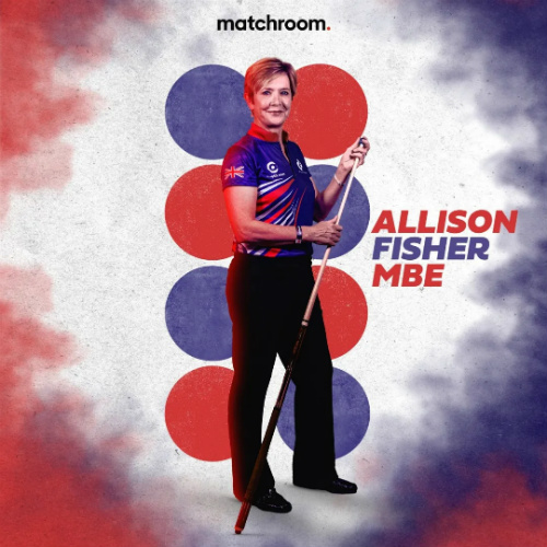 艾莉森-费雪获封MBE！附：斯诺克授勋人物概览！