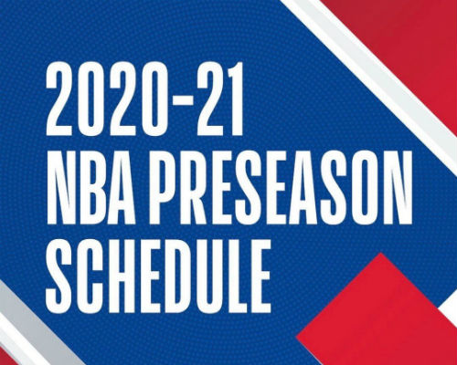 2020-21赛季NBA季前赛完整赛程公布：洛杉矶双雄两度对阵