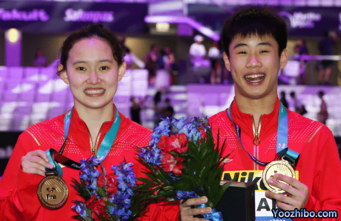 中国跳水狂夺10金！世锦赛金牌榜：美国锁定第1，中国或17金收官