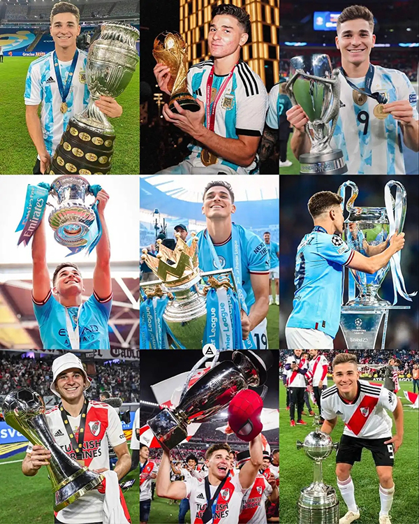 小蜘蛛太猛了！25岁16冠+4大满贯，梅西后继有人？