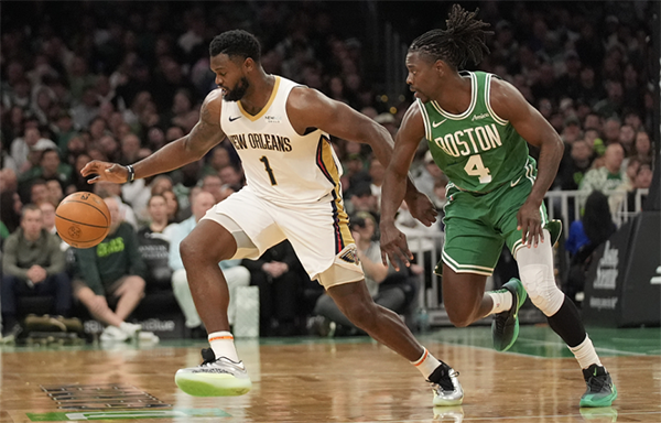 CJ绝杀失手！锡安16+7+5断难挽败局，塔图姆38+11险胜