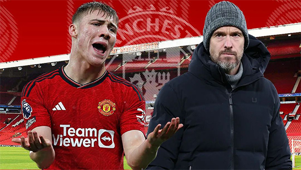 曼联官宣霍伊伦德伤缺两三周，小妖或替代首发！滕哈格评价前锋荒