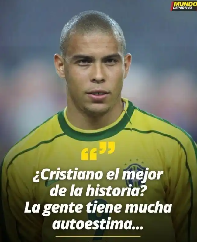 大罗：C罗非历史最佳 贝利第一梅西马拉多纳并列第二