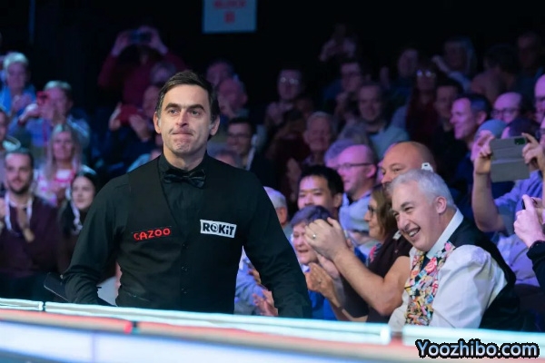 【战报】奥沙利文残忍碾压周跃龙晋级 艾伦6-3力克威尔逊！