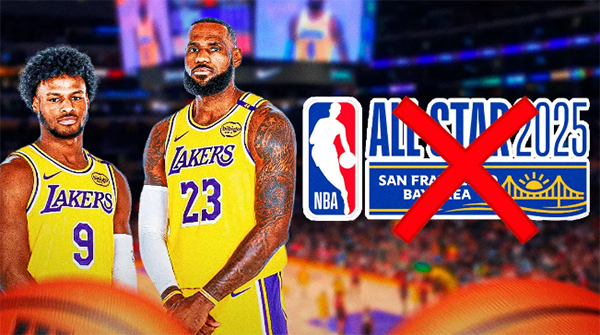 詹姆斯父子婉拒技巧赛，球迷喊话布朗尼：扣篮大赛等你！