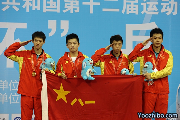 历届全运会乒乓球冠军一览表