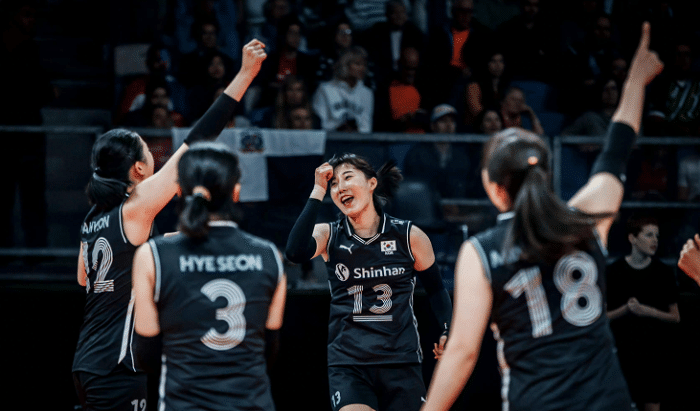 难求一胜！韩国女排赛季13连败，或成最大输家：奥资赛悬了