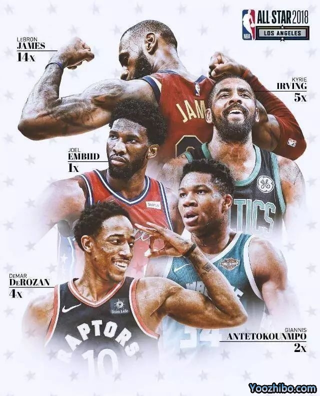 2017-18NBA全明星赛阵容名单一览