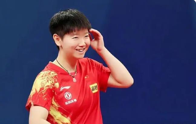 孙颖莎横扫进4强，三局得17分，中国女乒包揽4强