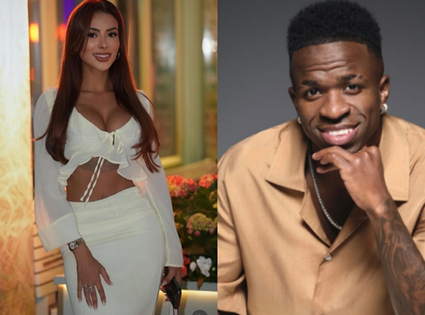 模特曝维尼修斯“私信门”：私照+三人行暗示，皇马巨星陷撩骚风波