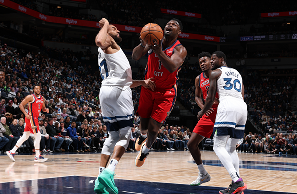 锡安29分高光制胜，鹈鹕爆冷擒狼，快船勇士坐收大礼