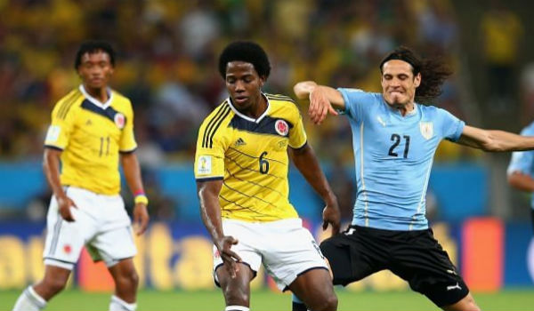 哥伦比亚vs乌拉圭伤停：法尔考、穆斯莱拉伤退，两队共计18人因伤缺席