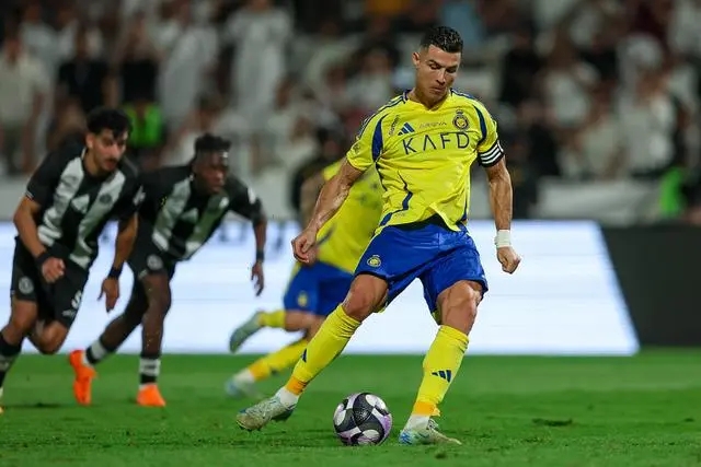 907 球里程碑！C 罗点射定乾坤，利雅得胜利险胜利雅得青年人