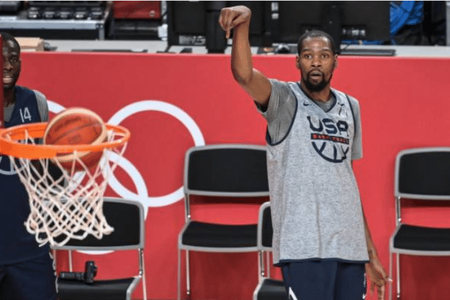 杜兰特首战冲7大里程碑！差25分成奥运队史得分王 1数据或超詹姆斯