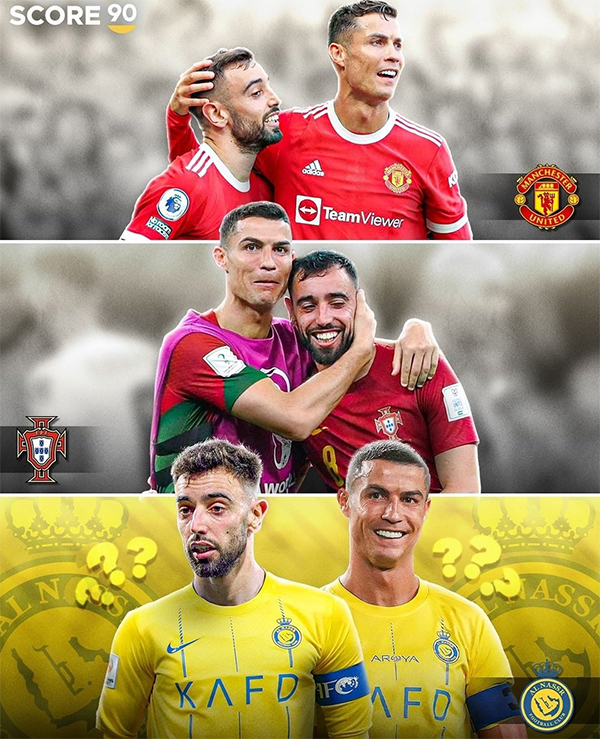 曼联双核或赴沙特 B费、卡塞米罗成沙特引援目标