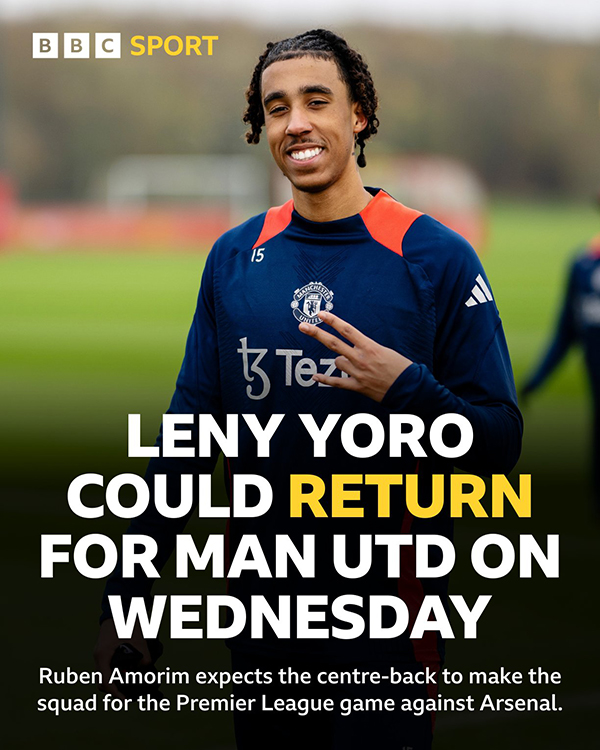 曼联重磅官宣：约罗伤愈回归战阿森纳，阿莫林剖析关键，足总杯再燃战火