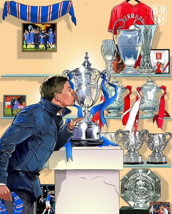 强! 杰拉德本赛季战绩: 28胜4平0负进77球