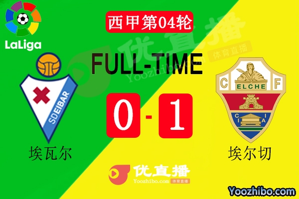 埃瓦尔0-1埃尔切