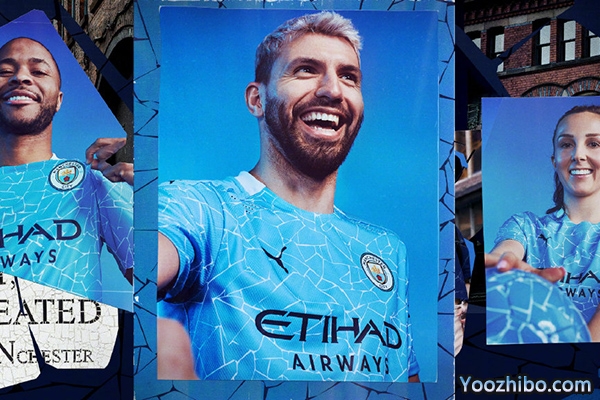 曼城官宣2020/21赛季新球衣正式发布：向充满活力的城市致敬