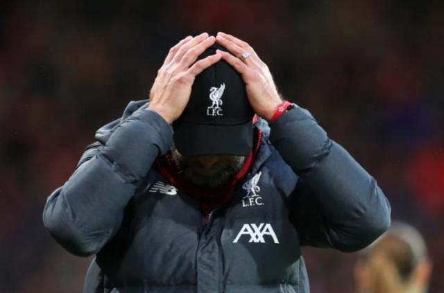 克洛普：我们追不上榜首了，利物浦已失去英超冠军