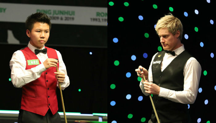 斯诺克英锦赛半决赛 罗伯逊vs周跃龙直播赛事前瞻