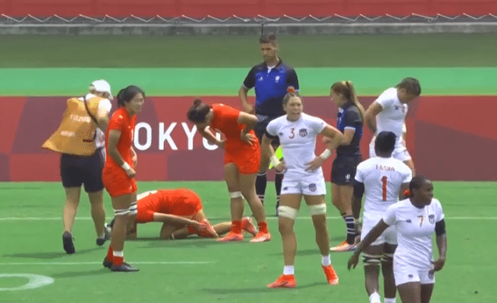 14：28！中国队输美国无缘奥运开门红，中国姑娘拼搏精神赢得掌声