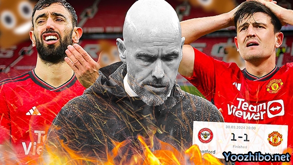 曼联危机！滕哈格遭遇下课危机，战绩不佳遭质疑