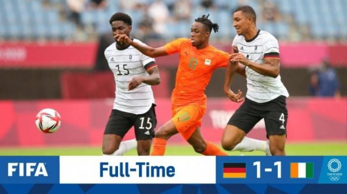 德国国奥1-1战平科特迪瓦，小组被淘汰出局