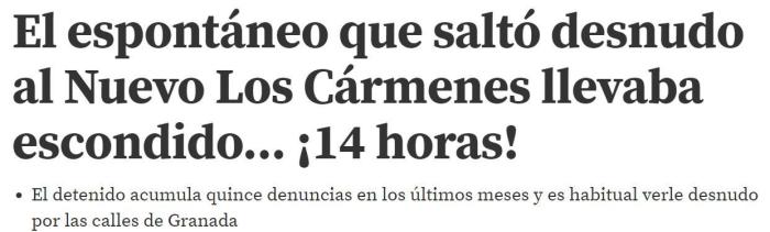 世体: 曼联比赛中的裸男赛前躲在球场里14个小时