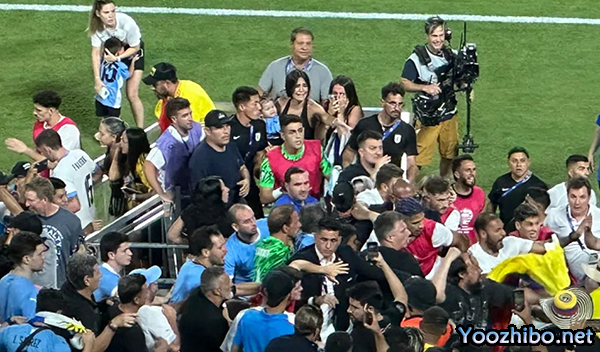 哥伦比亚晋级美洲杯决赛 乌拉圭赛后冲突或遭重罚