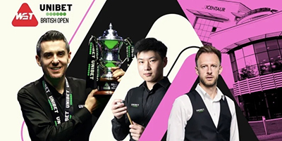 21:00斯诺克英国公开赛首轮焦点战：宾汉姆vs赵心童 赛前前瞻