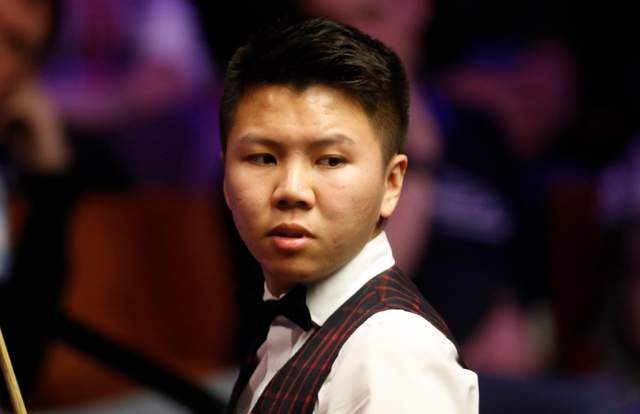 中国斯诺克名将杀入4强！5-4爆冷掀翻世界冠军 挥拳庆祝剑指冠军